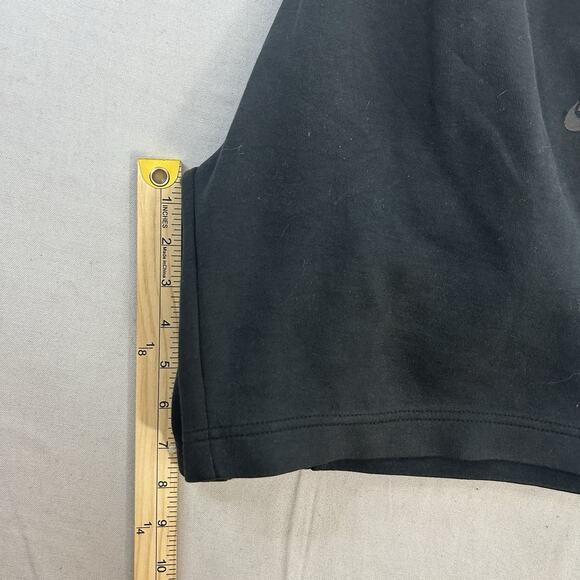 Nike Tech Fleece Shorts Mens Large Black Sweat Swoosh Logo Sportswear Athletic - Picture 7 of 7